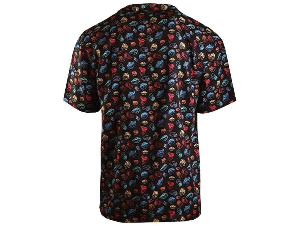 Party Shirt Black, all over print