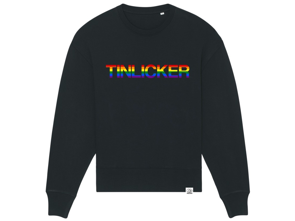 Rainbow Sweater Black