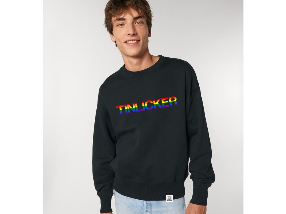 Rainbow Sweater Black