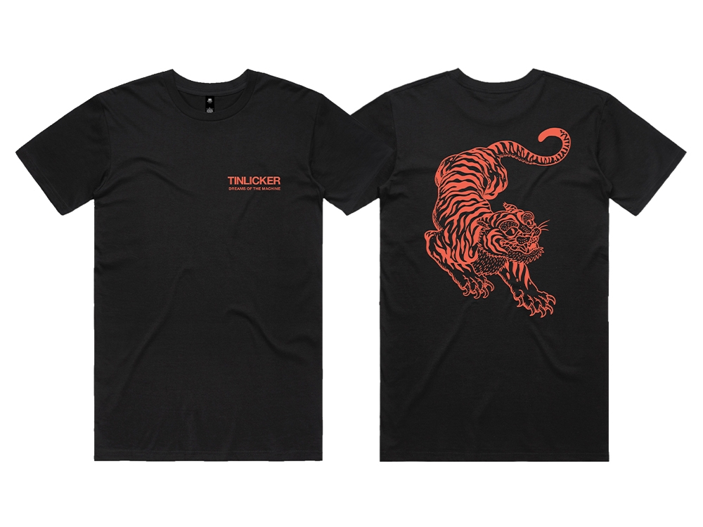 Tiger T-shirt Black