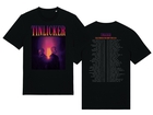 Tinlicker 2024 tour T-shirt Black